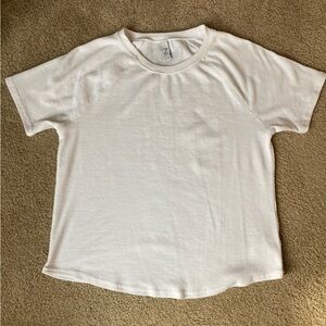 Zella Girls Short Sleeve White T shirt